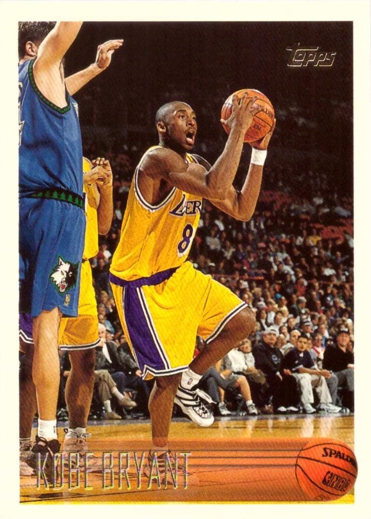 Topps Kobe Bryant rookie card